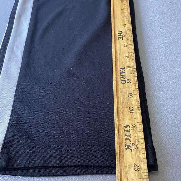 Nike Cropped Pants Stretch Elastic Waist Pull-On Womens Size XL Black White - Picture 7 of 8